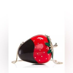 Kate Spade Crème de la Crème Dipped Strawberry Clutch